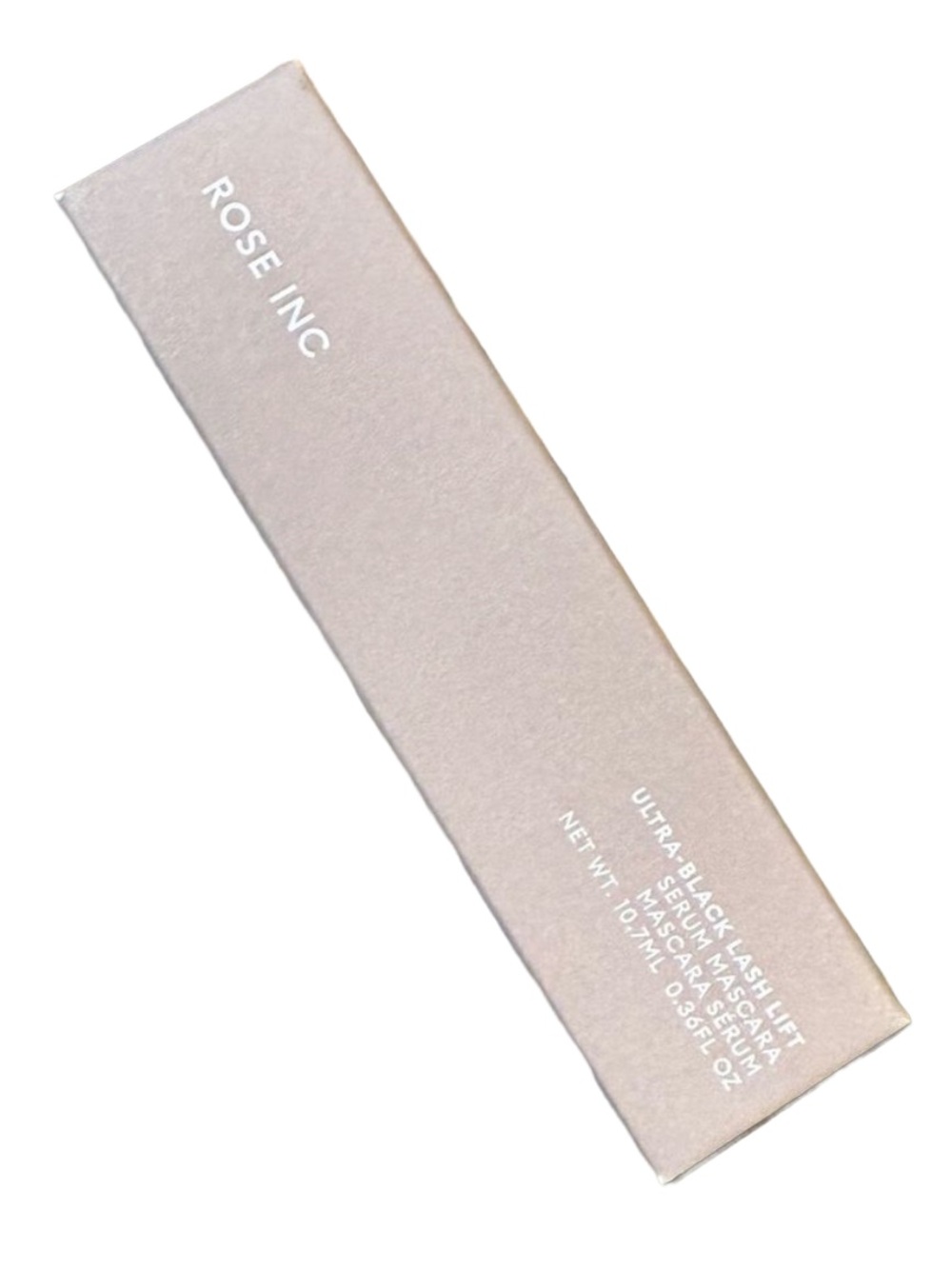 Rose Inc Ultra-Black Lash Lift Serum Mascara Volumizing Argan Oil Full Size NWT